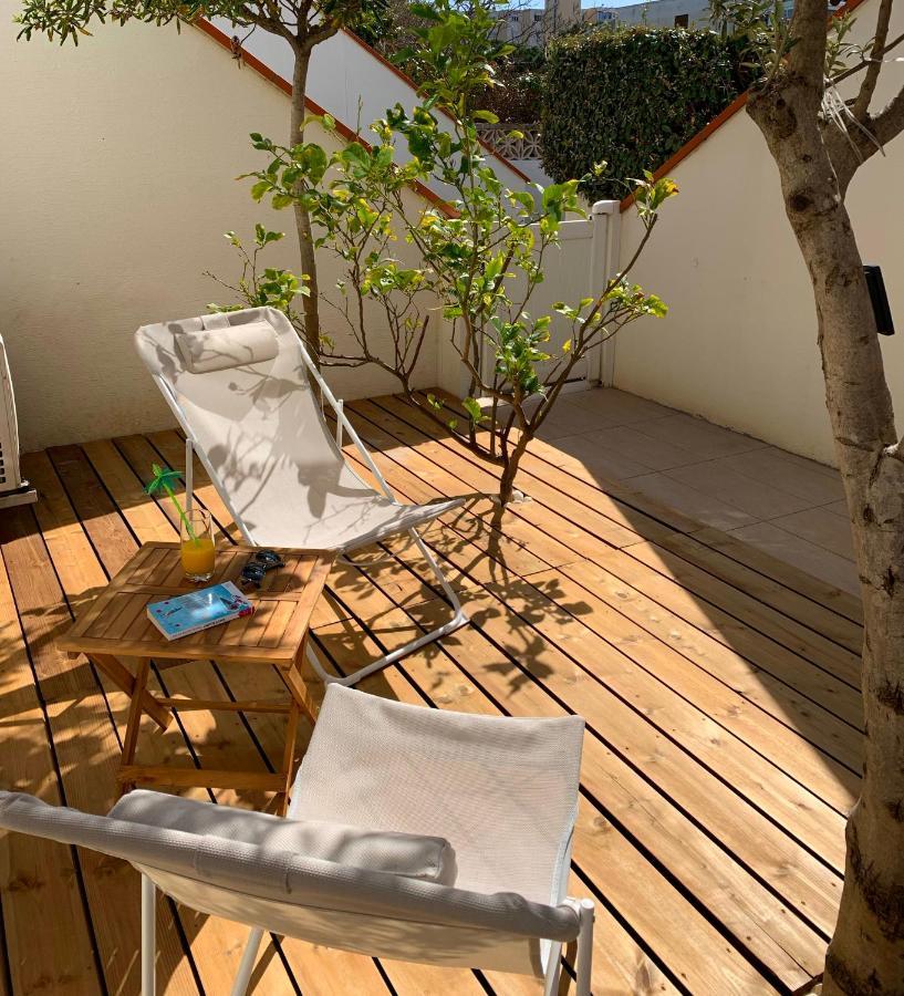 Les Marines III: Seaside Comfort with Garden Apartment Le Barcares Exterior photo